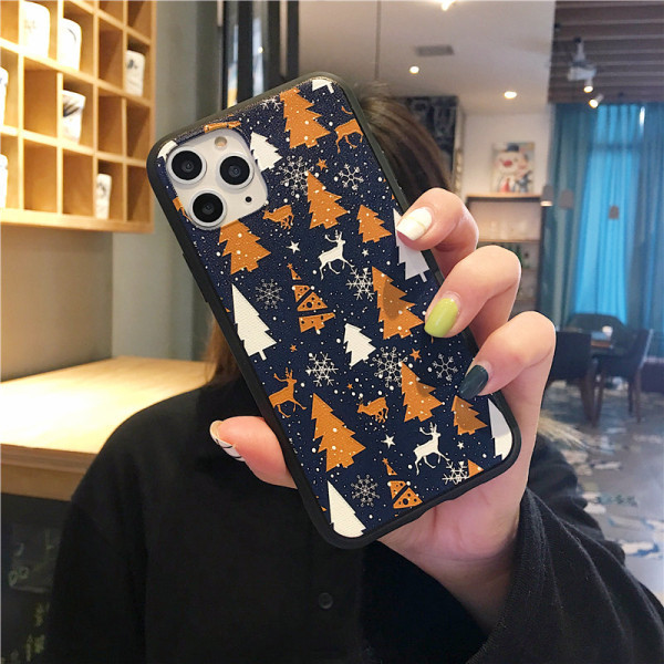 Θήκη για Iphone 11 Pro σε σκούρο μπλε χρώμα και μοτίβο Χριστουγέννων