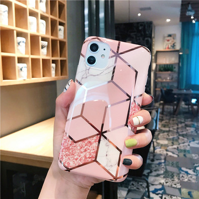 ÚJ modell tok Iphone 11-hez zöld és rózsaszín színben