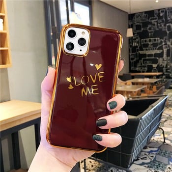 Θήκη για Iphone 11 Pro Max με γράμματα LOVE ME σε πράσινο, μπορντό και μπλε χρώμα