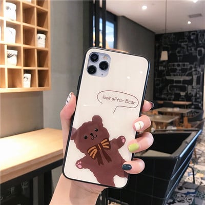Husa pentru Iphone 11 Pro Max cu ursuleti - doua modele