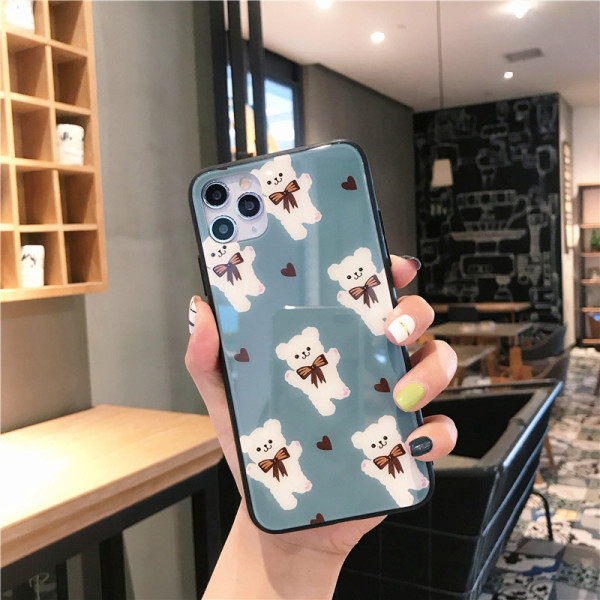 Husa pentru Iphone 11 Pro Max cu ursuleti - doua modele