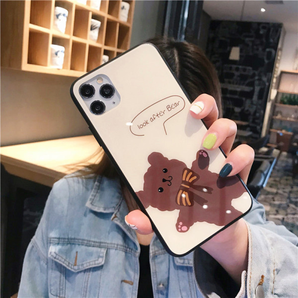 Husa pentru Iphone 11 Pro Max cu ursuleti - doua modele