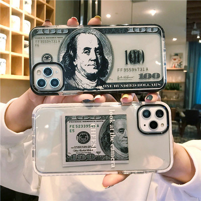 Силиконов калъф с долар за  Iphone 11 Pro Max - два модела 