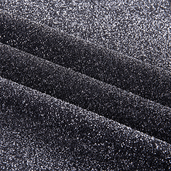 Stílusos női ruha testre szabott modell fényes hatással, két színben