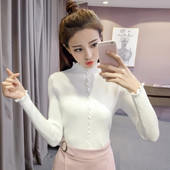 Μοντέρνα Slim γυναικεία μπλούζα σε τέσσερα χρώματα