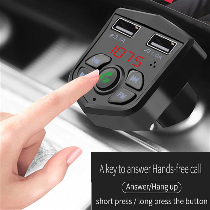 FM πομπός με Bluetooth