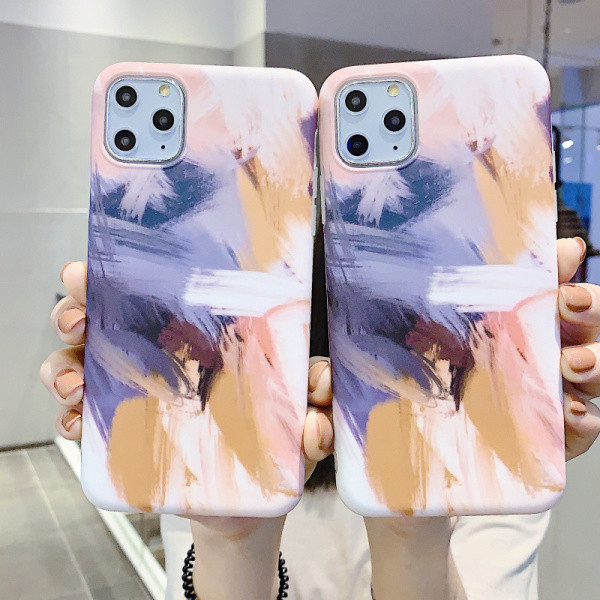 Πολύχρωμη ματ θήκη  για το Iphone 11 Pro Max