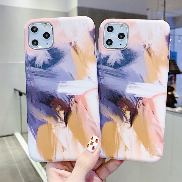 Πολύχρωμη ματ θήκη  για το Iphone 11 Pro Max