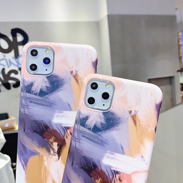 Πολύχρωμη ματ θήκη  για το Iphone 11 Pro Max