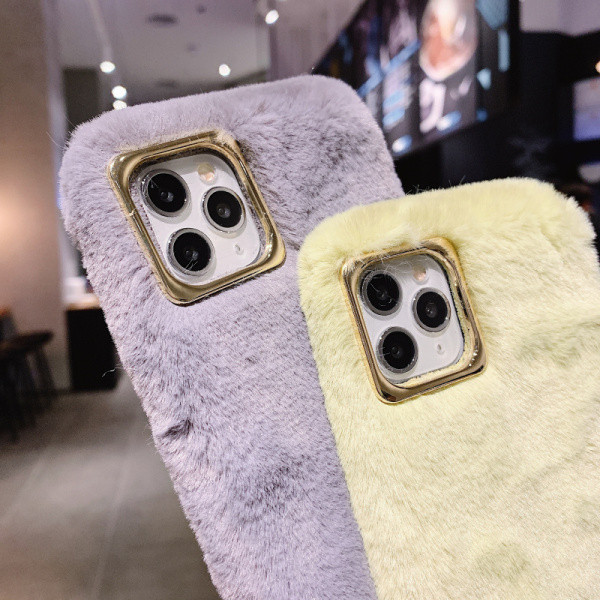 Χνουδοτή  θήκη για το Iphone 11 Pro Max σε τέσσερα χρώματα