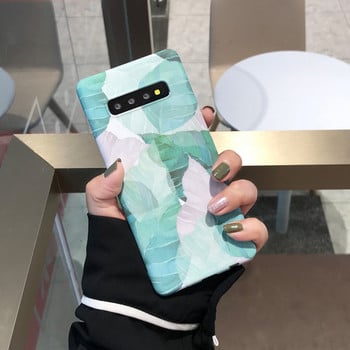 Στερεα θήκη πλάτη για το Samsung s10 με floral right - τρία μοντέλα