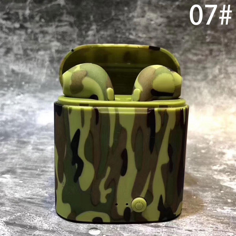 Камуфлажни TWS i7s слушалки