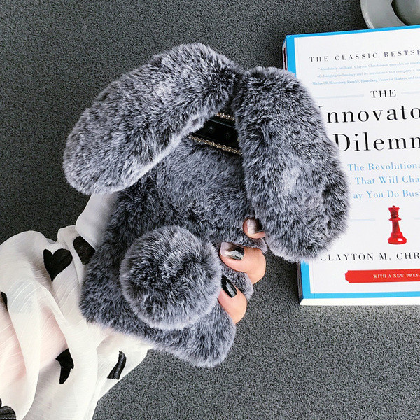 Νέα θήκη κουνελιών μοντέλο για το Samsung S10 σε τέσσερα χρώματα