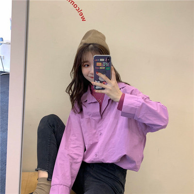 Alkalmi női ing három színben, spitz nyakkivágással