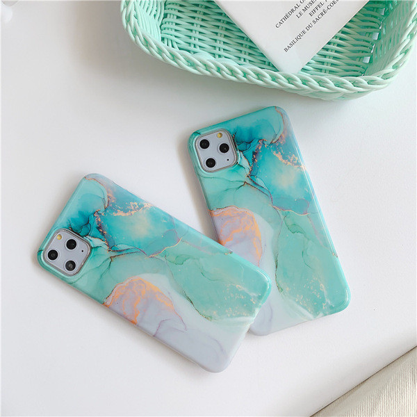 Θήκη για Iphone 11 Pro Max με πράσινο μαρμάρινο εφέ