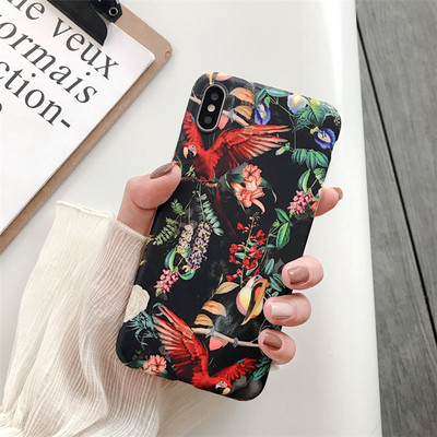 Νέο μοντέλο θήκη  για Iphone X / XS με Floral Right - πέντε μοντέλα