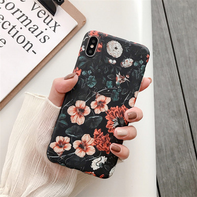 Νέο μοντέλο θήκη  για Iphone X / XS με Floral Right - πέντε μοντέλα
