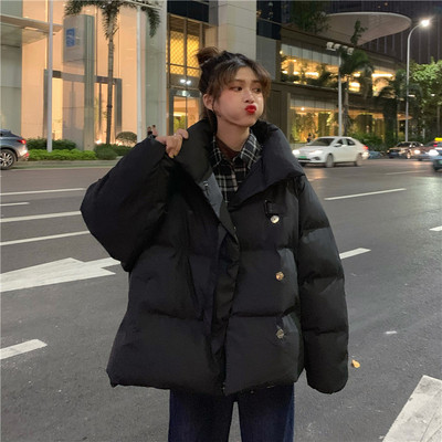 Γυναικείο casual short jacket φαρδύ μοντέλο σε τρία χρώματα