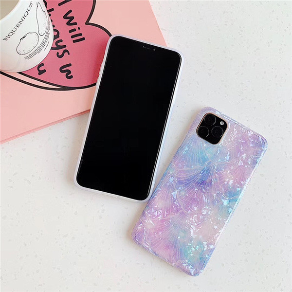 Többszínű, fényes hatású szilikon tok Iphone 11 Pro Max készülékhez