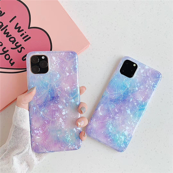 Többszínű, fényes hatású szilikon tok Iphone 11 Pro Max készülékhez