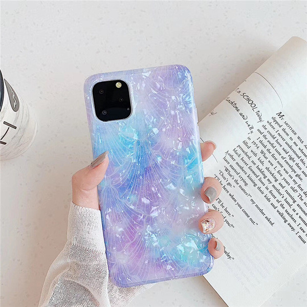 Többszínű, fényes hatású szilikon tok Iphone 11 Pro Max készülékhez