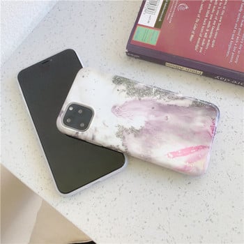 ΝΕΟ μοντέλο  γυαλιστερή θήκη για Iphone 11 Pro Max με μαρμάριο εφέ