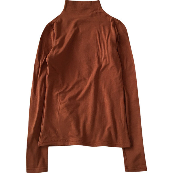 Lezser női blúz félmagas gallérral és hosszú ujjú több színben