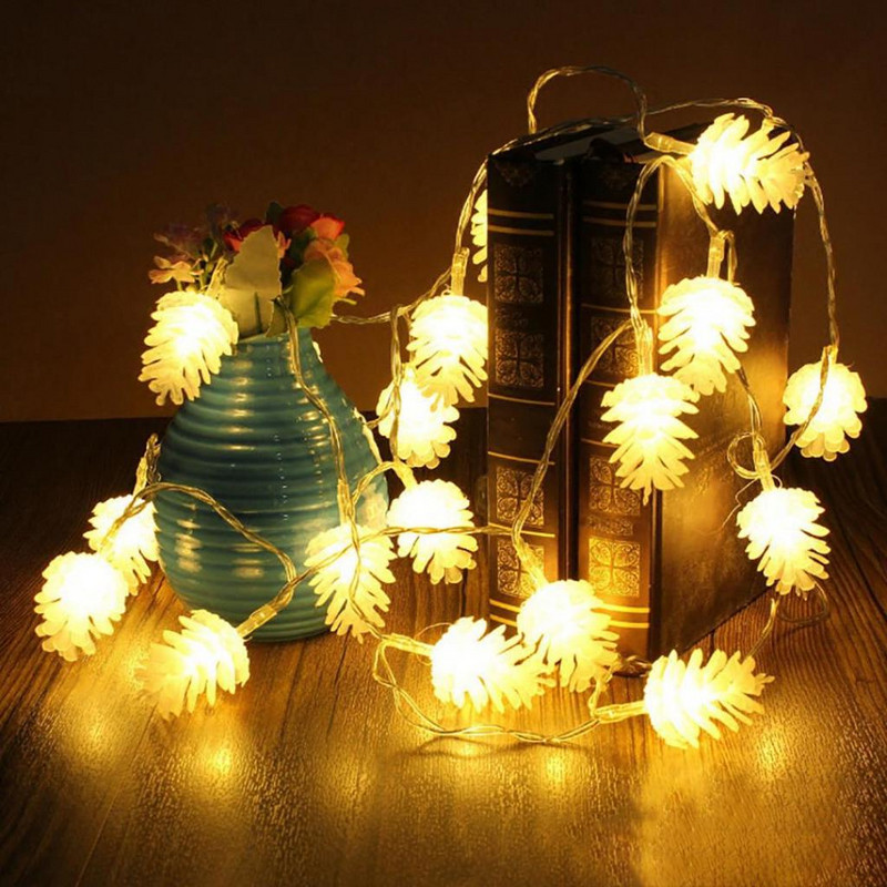 LED φώτα σε σχήμα κώνου σε δύο χρώματα με λευκό και πολύχρωμο φως