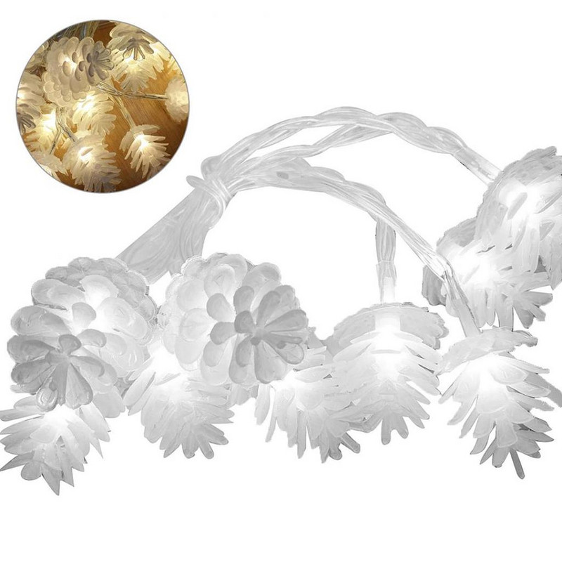 LED φώτα σε σχήμα κώνου σε δύο χρώματα με λευκό και πολύχρωμο φως