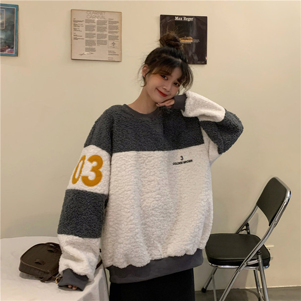 Γυναικεία casual μπλούζα  φαρδύ μοντέλο σε δύο χρώματα