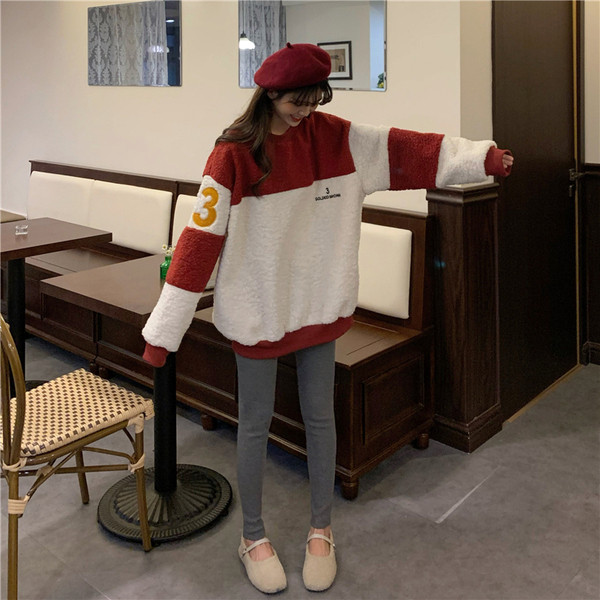 Γυναικεία casual μπλούζα  φαρδύ μοντέλο σε δύο χρώματα