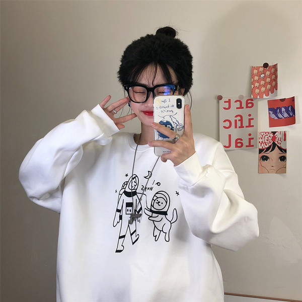 Γυναικεία casual μπλούζα σε τρία χρώματα με εφαρμογή