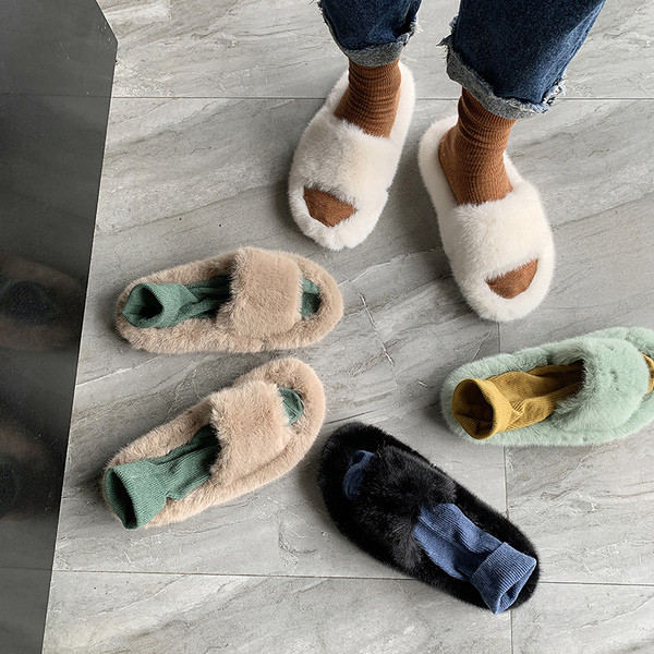 Lapos talpú női pehelypapucs több színben