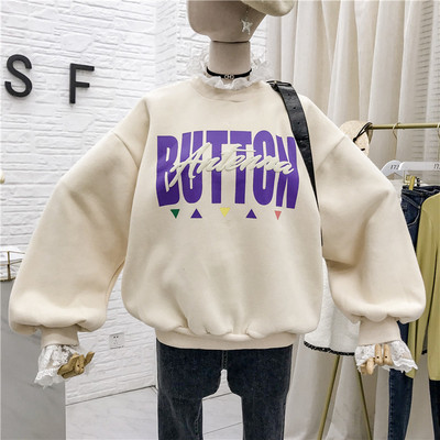 Νέο μοντέλο γυναικεία μπλούζα μοντέλο με εκτύπωση και δαντέλα σε διάφορα χρώματα