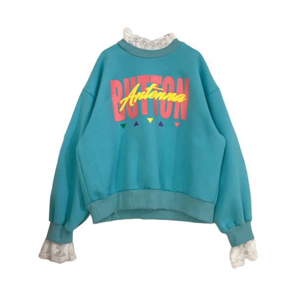 Νέο μοντέλο γυναικεία μπλούζα μοντέλο με εκτύπωση και δαντέλα σε διάφορα χρώματα