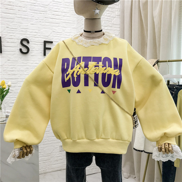 Νέο μοντέλο γυναικεία μπλούζα μοντέλο με εκτύπωση και δαντέλα σε διάφορα χρώματα