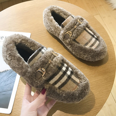 Őszi női alkalmi cipő pehely két színben