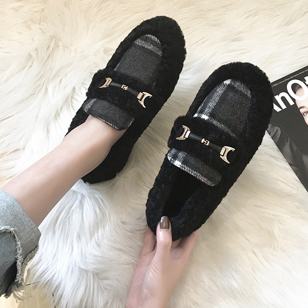 Őszi női alkalmi cipő pehely két színben