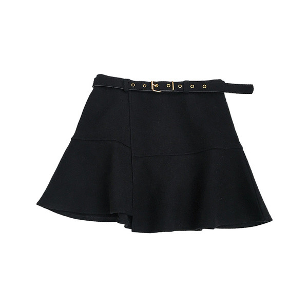 Női szoknya szabású modell három színben, magas derékkal