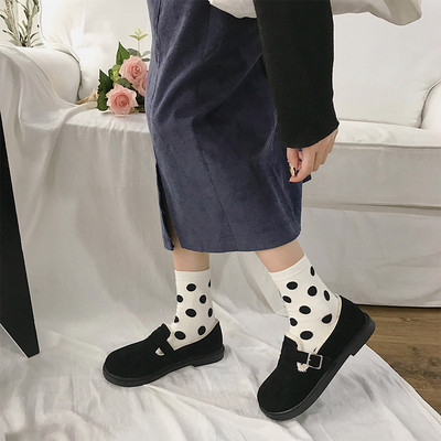 Papuci dama toamna-iarna cu captuseala moale si talpa plata