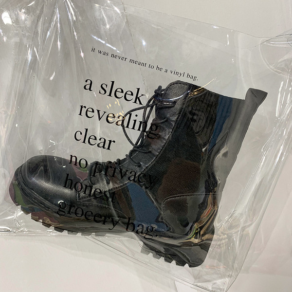 Ghete de dama moderne cu sireturi din piele ecologica si material textil