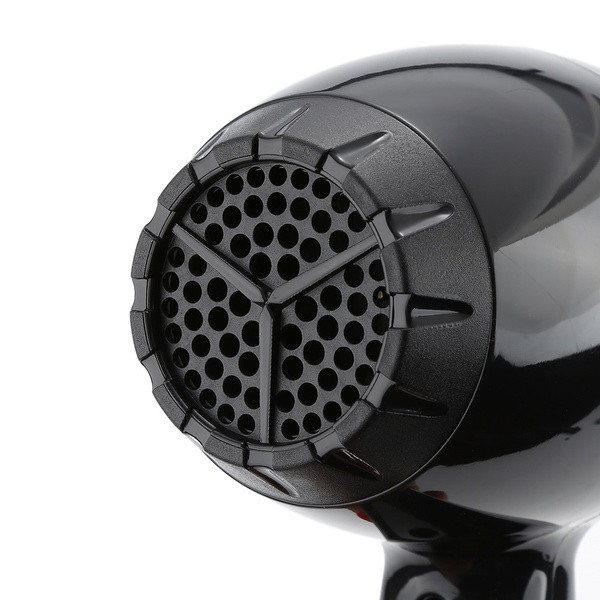 Hajszárító 1600 W teljesítménnyel és funkcióval hideg és meleg levegőhöz fekete színben