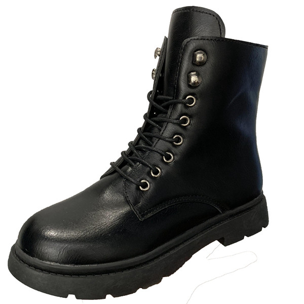 Alkalmi női csizma fűzős fekete színben - két modell