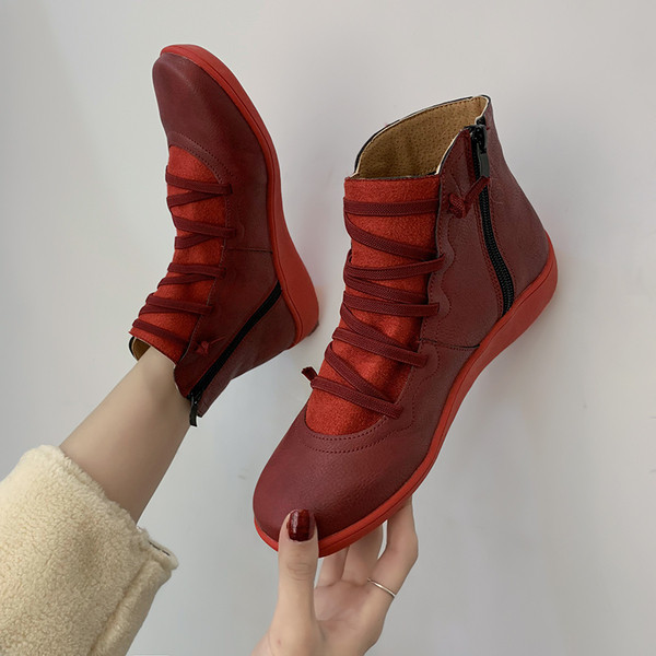 Női alkalmi csizmák sok színben eco bőrből – nagy számok