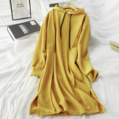 Női sport-alkalmi ruha széles modell kapucnival több színben