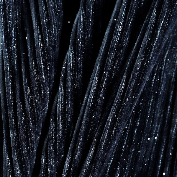 Rochie de dama lunga din catifea cu efect stralucitor si curea