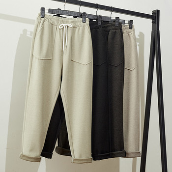Ежедневни дамски панталони с еластична талия и джобове -няколко цвята 