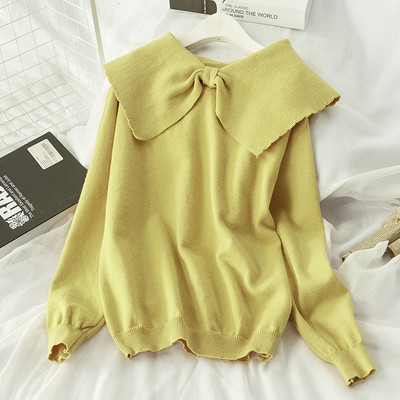 Bluză de toamnă de damă cu decolteu spitz în mai multe culori diferite