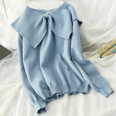 Bluză de toamnă de damă cu decolteu spitz în mai multe culori diferite