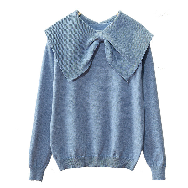 Bluză de toamnă de damă cu decolteu spitz în mai multe culori diferite